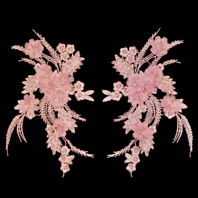 Beaded & Sequin Applique Pairs